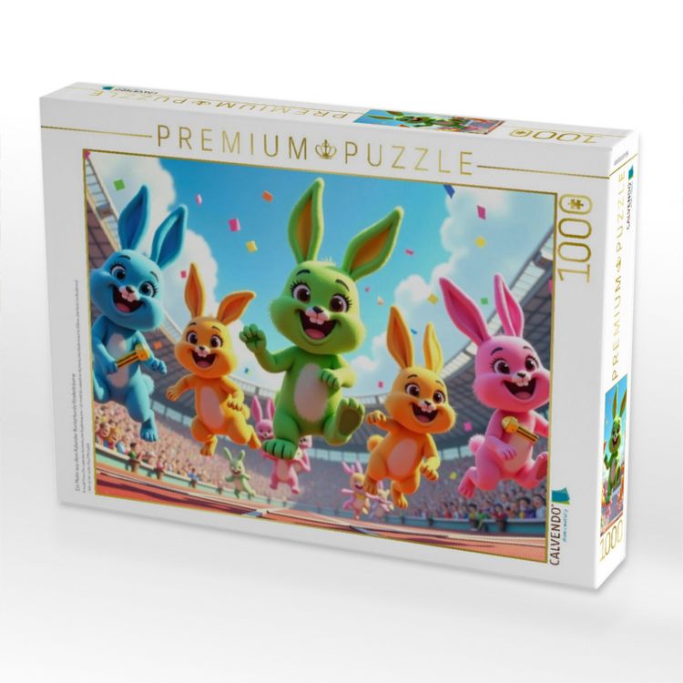 Produktbild: CALVENDO Puzzle Ein Motiv aus dem Kalender Kunterbunte Kindertr&auml;ume | 1000 Teile Lege-Gr&ouml;&szlig;e 64x48cm Foto-Puzzle f&uuml;r gl&uuml;ckliche Stunden