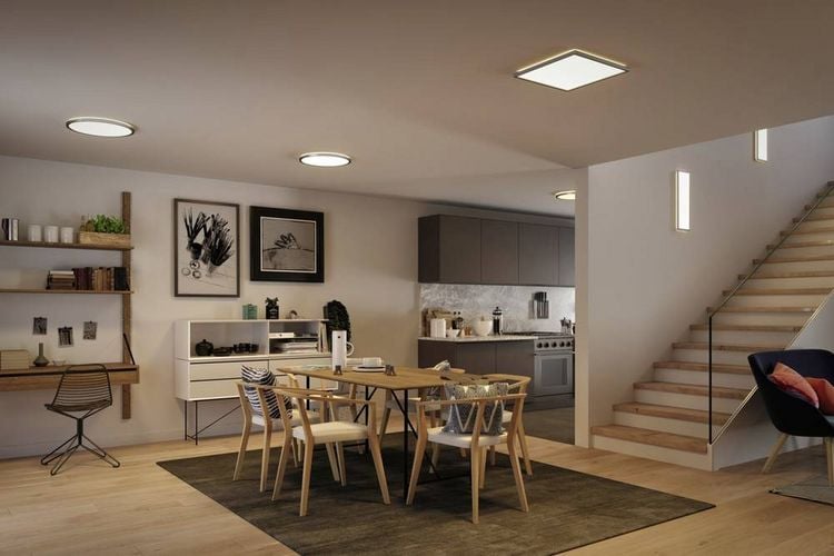 Produktbild: Paulmann Atria Shine 70996 LED-Deckenleuchte 22W Warmwei&szlig; Chrom (matt)
