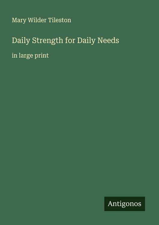 Produktbild: Daily Strength for Daily Needs