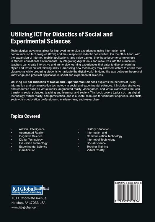 Produktbild: Utilizing ICT for Didactics of Social and Experimental Sciences