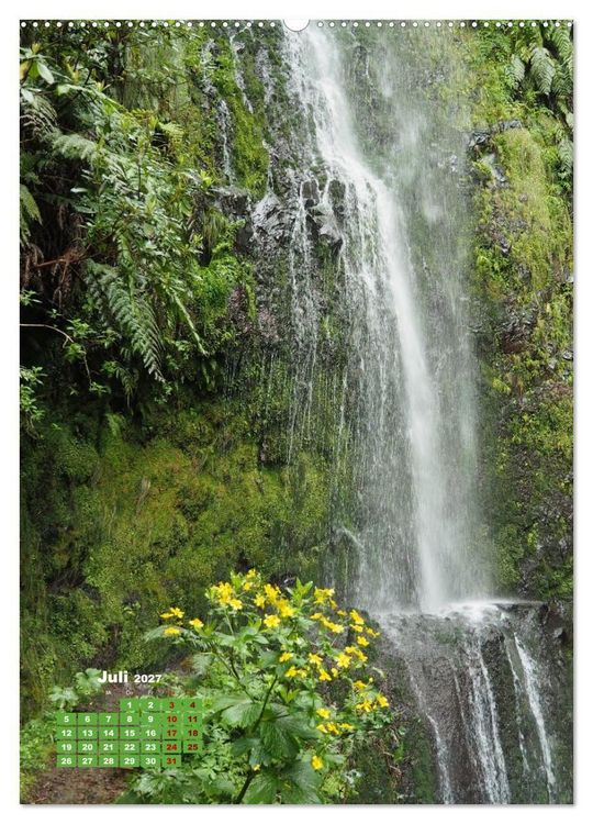 Produktbild: Levadas auf Madeira. Wildromantische Wanderwege (Wandkalender 2027 DIN A2 hoch), CALVENDO Monatskalender