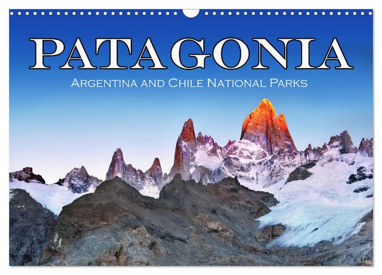 Produktbild: Patagonia, Argentina and Chile National Parks (Wall Calendar 2026 DIN A3 landscape), CALVENDO 12 Month Wall Calendar