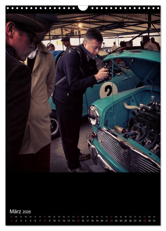 Produktbild: MotorSchau Goodwood Revival (Wandkalender 2026 DIN A3 hoch), CALVENDO Monatskalender