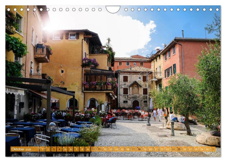 Produktbild: Gardasee. Lago di Garda (Wandkalender 2026 DIN A4 quer), CALVENDO Monatskalender
