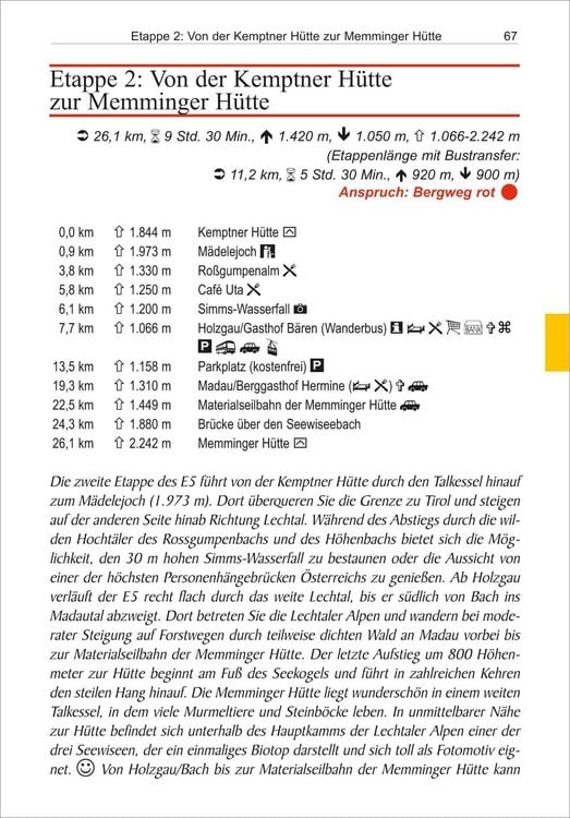 Produktbild: E5 Oberstdorf - Meran/Bozen
