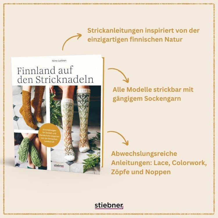 Produktbild: Finnland auf den Stricknadeln