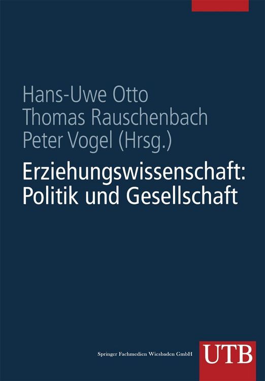 Produktbild: Erziehungswissenschaft in Studium und Beruf Eine Einf&uuml;hrung in vier B&auml;nden