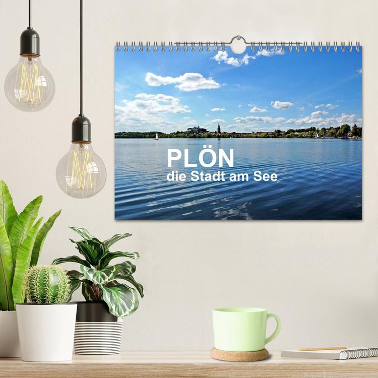 Produktbild: Pl&ouml;n - die Stadt am See (Wandkalender 2026 DIN A4 quer), CALVENDO Monatskalender