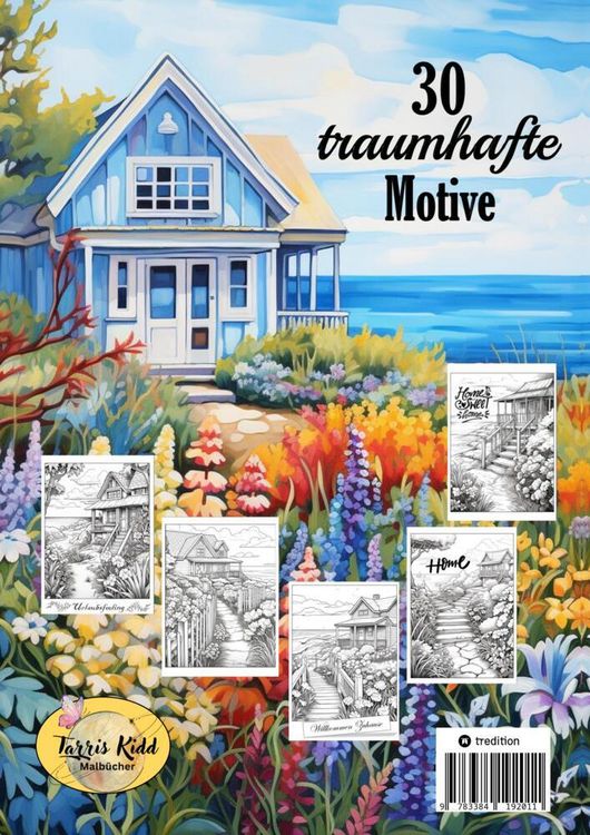 Produktbild: Malbuch f&uuml;r Erwachsene Haus am See - Stressabbau Achtsamkeit Kreativit&auml;t Relaxen
