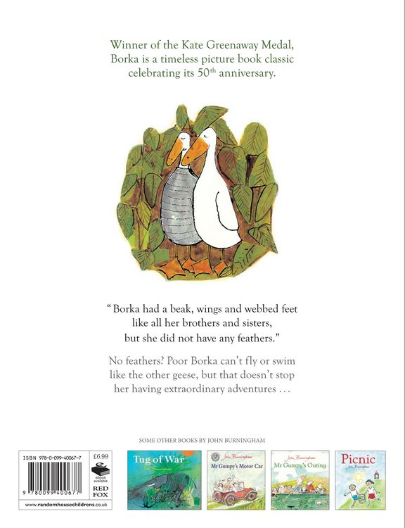 Produktbild: Borka: The Adventures of a Goose With No Feathers