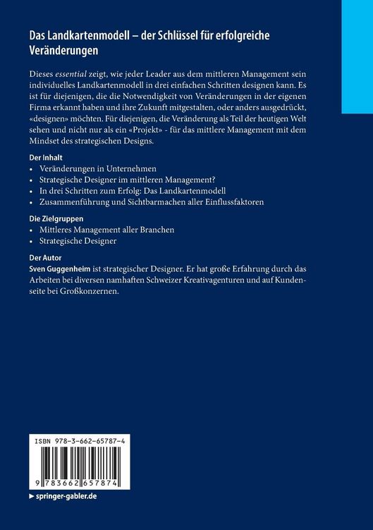 Produktbild: Das Landkartenmodell &ndash; der Schl&uuml;ssel f&uuml;r erfolgreiche Ver&auml;nderungen