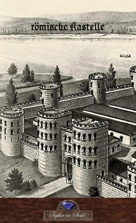 Produktbild: Die r&ouml;mischen Kastelle in W&uuml;rttemberg.