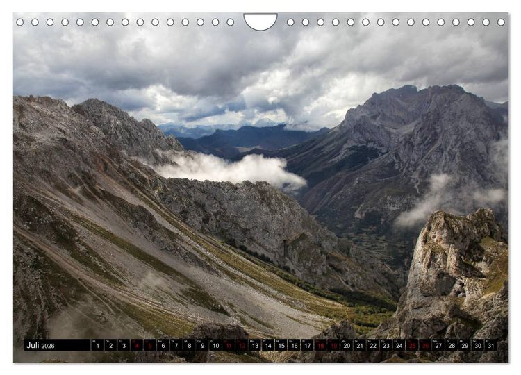 Produktbild: NATIONALPARK PICOS DE EUROPA (Wandkalender 2026 DIN A4 quer), CALVENDO Monatskalender