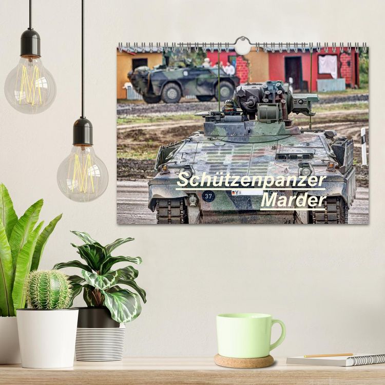 Produktbild: Sch&uuml;tzenpanzer Marder (Wandkalender 2026 DIN A4 quer), CALVENDO Monatskalender