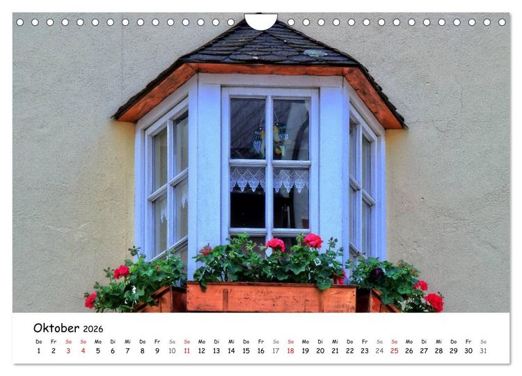 Produktbild: Blickf&auml;nge - Fenster und T&uuml;ren (Wandkalender 2026 DIN A4 quer), CALVENDO Monatskalender