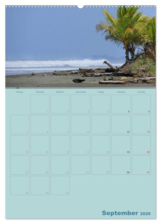 Produktbild: Karibik - Sonne, Strand und Palmen (Wandkalender 2026 DIN A2 hoch), CALVENDO Monatskalender