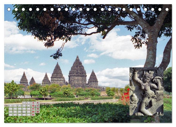 Produktbild: Kultst&auml;tten in Asien (Tischkalender 2027 DIN A5 quer), CALVENDO Monatskalender