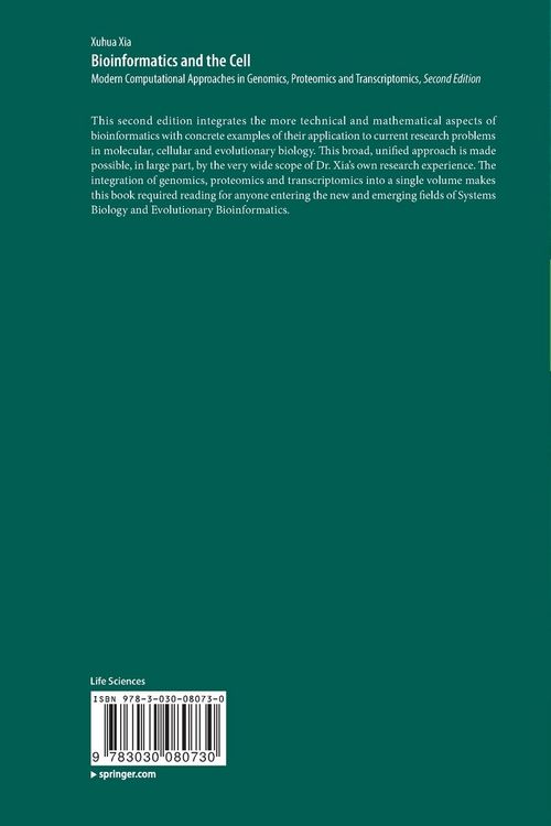 Produktbild: Bioinformatics and the Cell