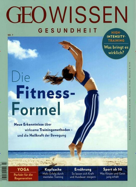 Produktbild: GEO Wissen Gesundheit / GEO Wissen Gesundheit 7/18 - Die Fitness-Formel