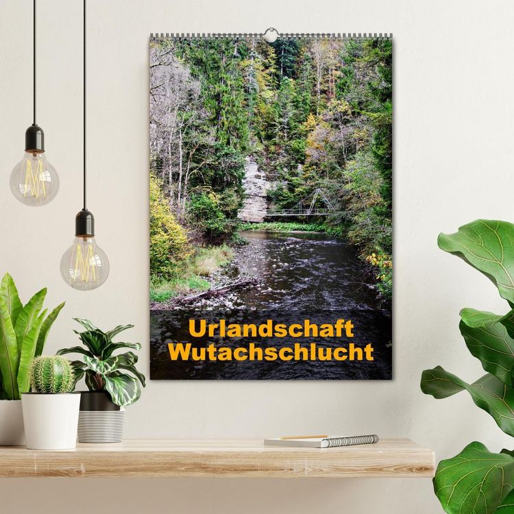 Produktbild: Urlandschaft Wutachschlucht (Wandkalender 2026 DIN A2 hoch), CALVENDO Monatskalender