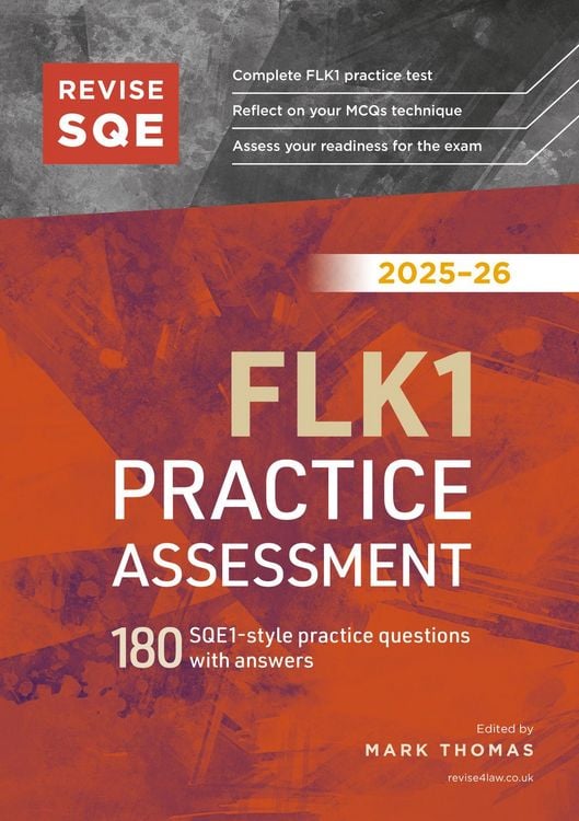 Produktbild: Revise SQE FLK1 Practice Assessment 2025/26