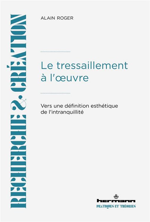 Produktbild: Le tressaillement a l oeuvre