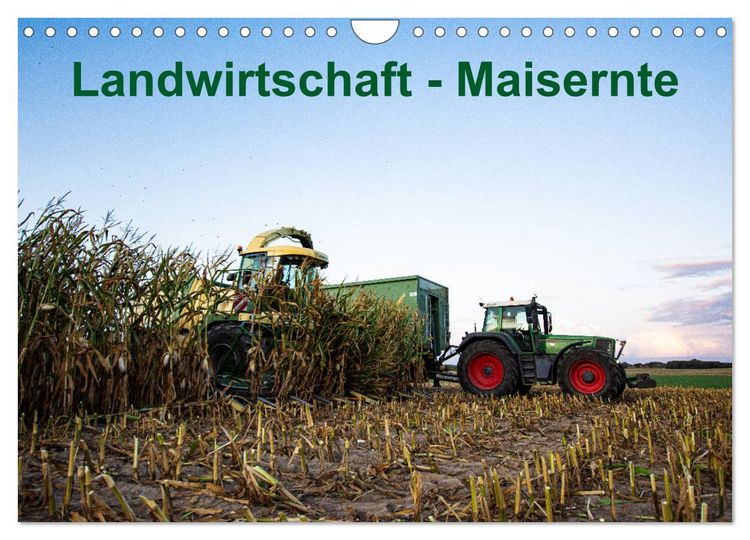 Produktbild: Landwirtschaft - Maisernte (Wandkalender 2026 DIN A4 quer), CALVENDO Monatskalender
