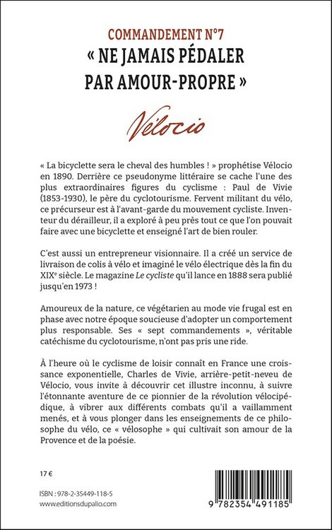 Produktbild: Velosophe paul de vivie dit vel