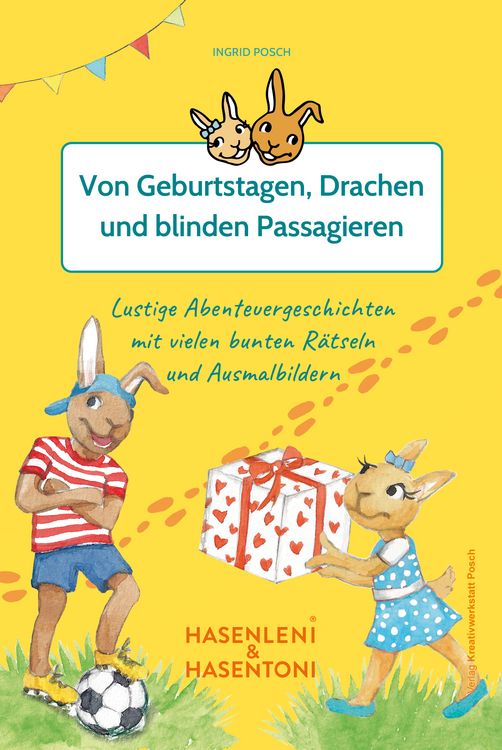 Produktbild: Hasenleni & Hasentoni Fantasievolle Geschichten - die beste Medizin gegen Langeweile