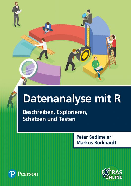 Produktbild: Datenanalyse mit R' Beschreiben, Explorieren, Sch&auml;tzen und Testen