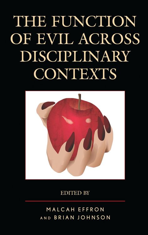 Produktbild: The Function of Evil across Disciplinary Contexts