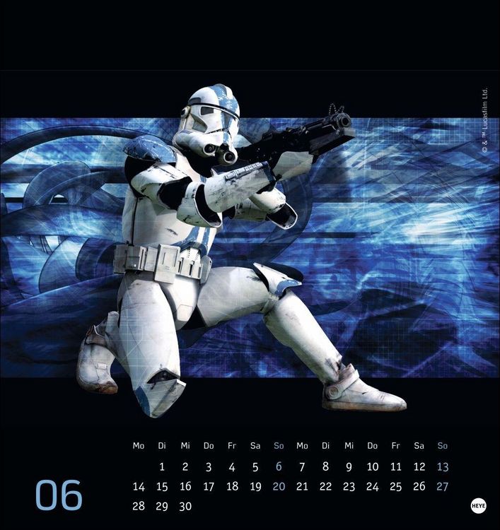 Produktbild: Star Wars Postkartenkalender 2027