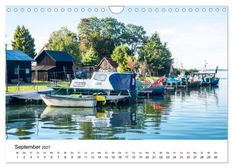 Produktbild: Naturwunder Stettiner Haff (Wandkalender 2027 DIN A4 quer), CALVENDO Monatskalender
