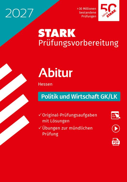 Produktbild: STARK Politik und Wirtschaft GK/LK - Abitur 2027 Hessen - Pr&uuml;fungsvorbereitung