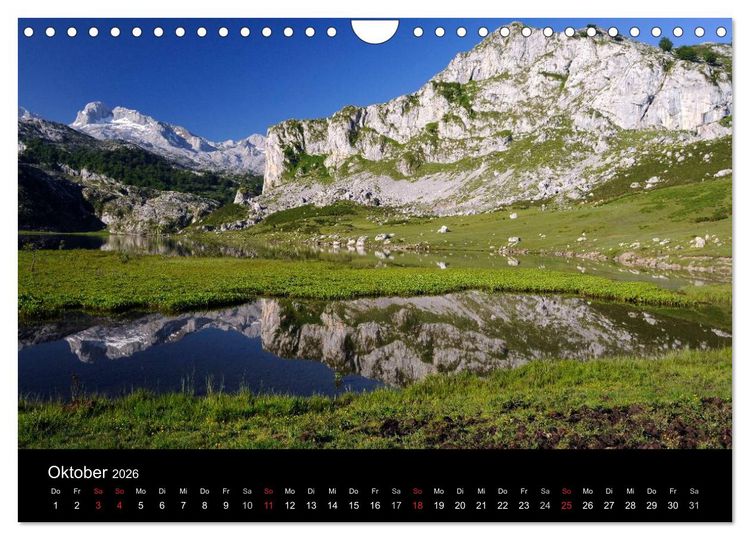 Produktbild: Spanien (Wandkalender 2026 DIN A4 quer), CALVENDO Monatskalender