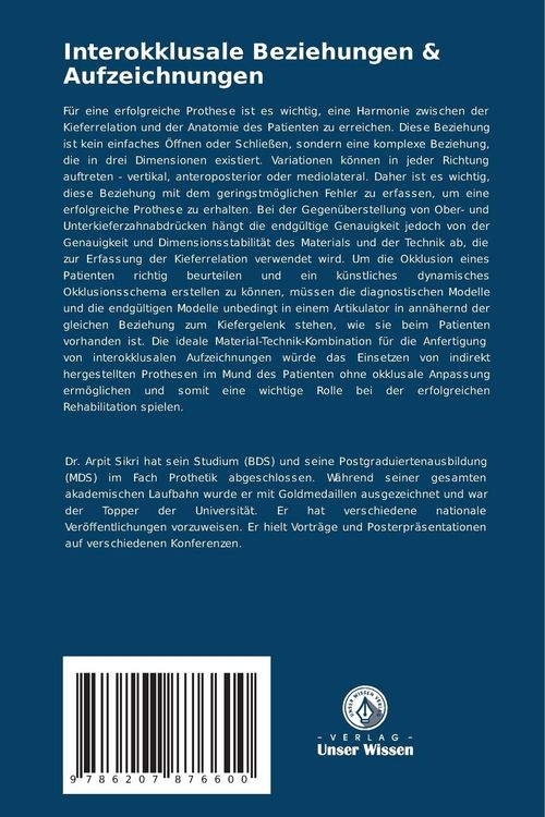 Produktbild: Interokklusale Beziehungen & Aufzeichnungen