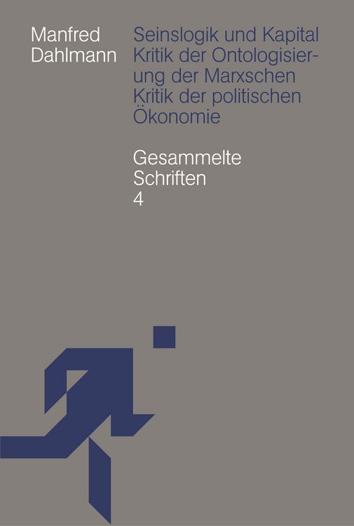 Produktbild: Seinslogik und Kapital