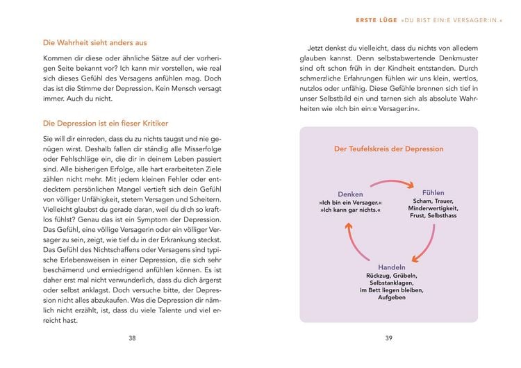 Produktbild: 7 L&uuml;gen, die dir eine Depression erz&auml;hlt