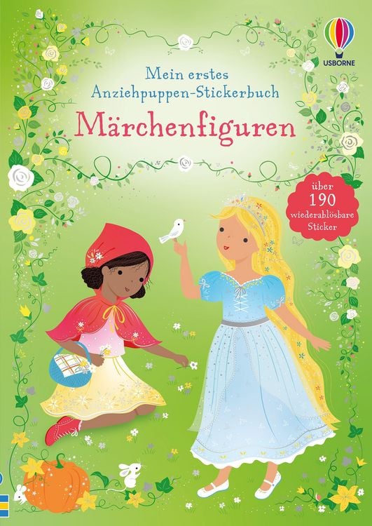 Produktbild: Mein erstes Anziehpuppen-Stickerbuch: M&auml;rchenfiguren