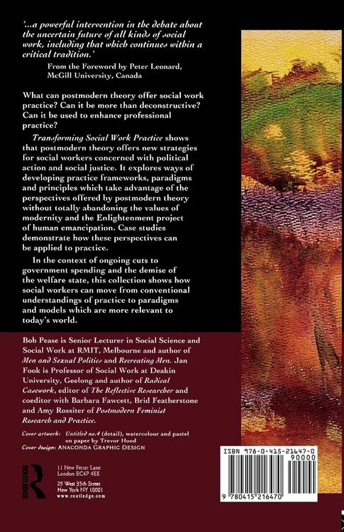Produktbild: Transforming Social Work Practice