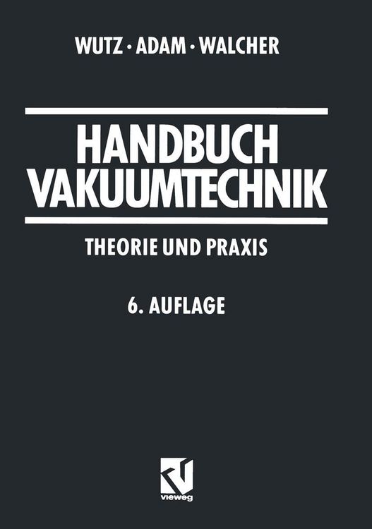 Produktbild: Handbuch Vakuumtechnik