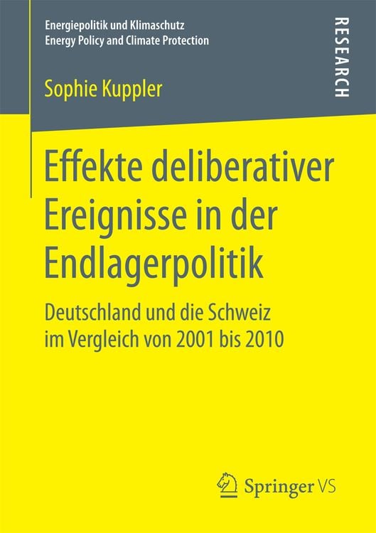 Produktbild: Effekte deliberativer Ereignisse in der Endlagerpolitik