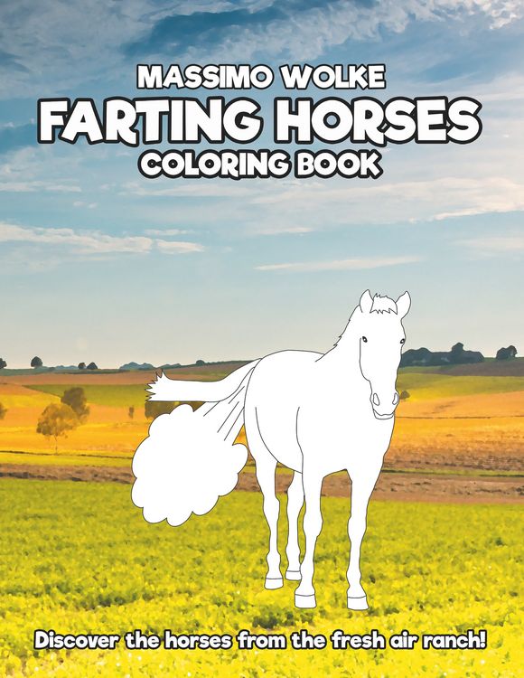Produktbild: Farting Horses - Coloring Book