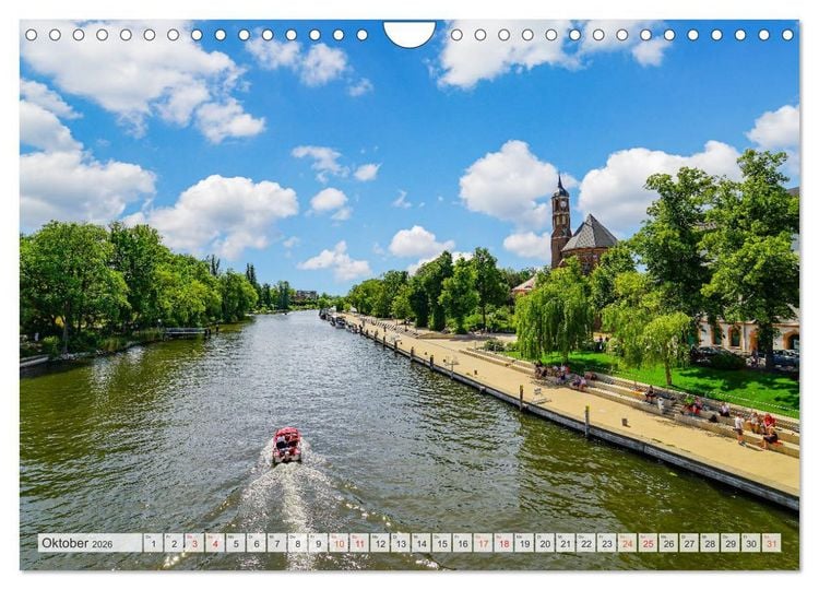 Produktbild: Brandenburg an der Havel Impressionen (Wandkalender 2026 DIN A4 quer), CALVENDO Monatskalender