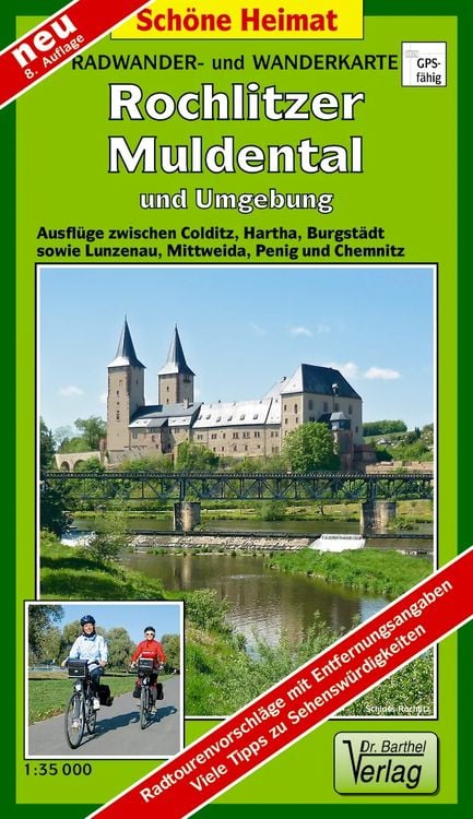 Bild vom Artikel Rochlitzer Muldental und Umgebung 1 : 35 000. Wanderkarte LZ bis 2028 vom Autor Verlag Barthel