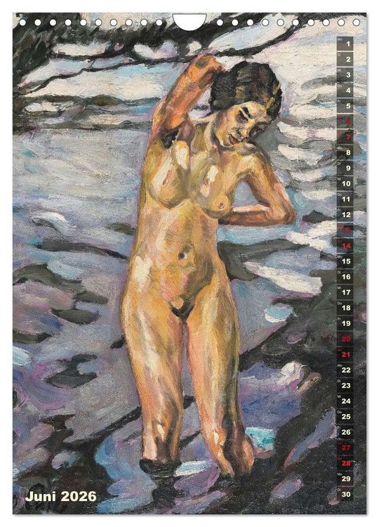 Produktbild: Leo Putz - Die Kunst der Sinnlichkeit (Wandkalender 2026 DIN A4 hoch), CALVENDO Monatskalender