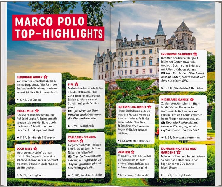 Produktbild: MARCO POLO Reiseführer Schottland