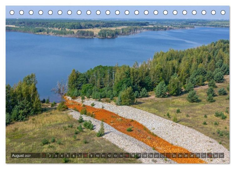 Produktbild: Seenland in der Lausitz (Tischkalender 2027 DIN A5 quer), CALVENDO Monatskalender