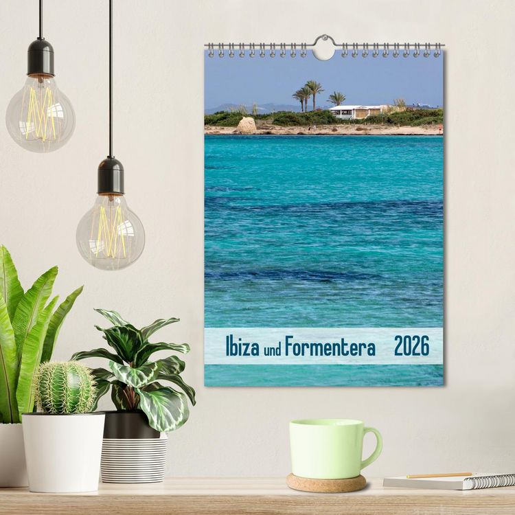 Produktbild: Ibiza und Formentera (Wandkalender 2026 DIN A4 hoch), CALVENDO Monatskalender
