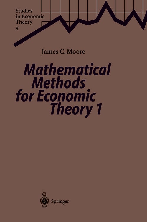 Produktbild: Mathematical Methods for Economic Theory 1